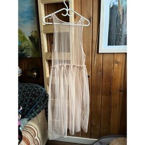 Vintage Tulle Mesh Ballerina Dress